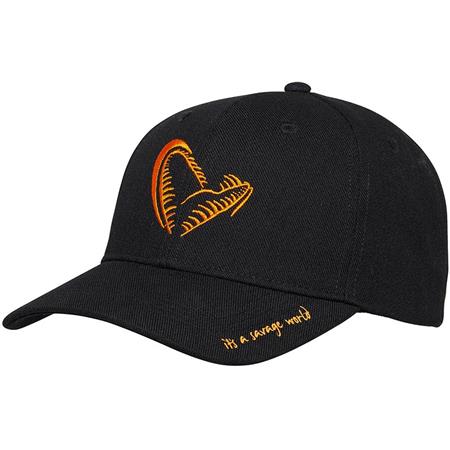 Kappe Savage Gear Jaw Baseball Cap Black