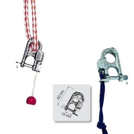 Karabińczyk Zaczepowy Natychmiastowy Plastimo Stały