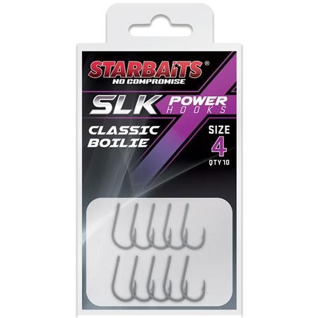 Karpekrog Starbaits Power Hook Ptfe Coated Classic Boilie - Pakke Med 10