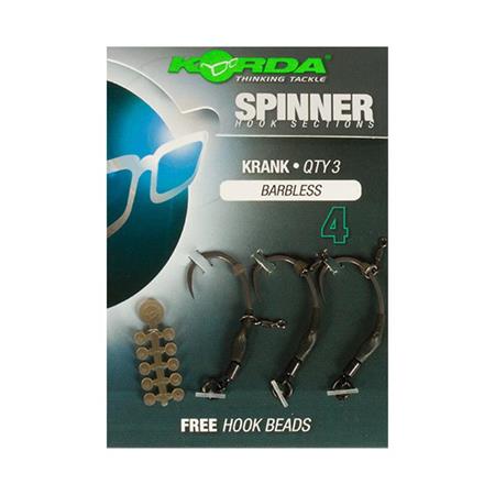 Karper Vishaak Korda Spinner Hook Sections Krank