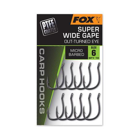KARPERHAAK FOX SUPER WIDE GAPE (OUTTURNED EYE)