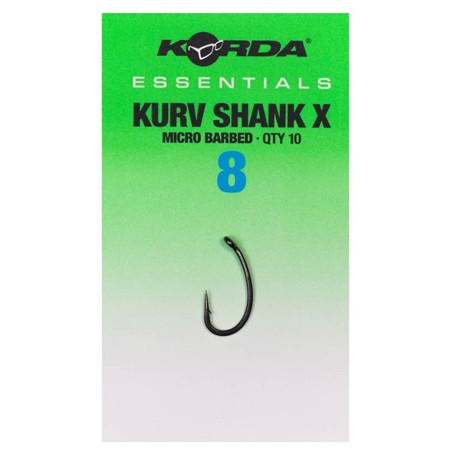 KARPERHAAK KORDA ESSENTIALS KURV X BARBED