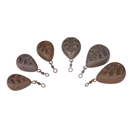 KARPERLOOD POLE POSITION FLAT PEAR GRIPPA SWIVEL LEAD