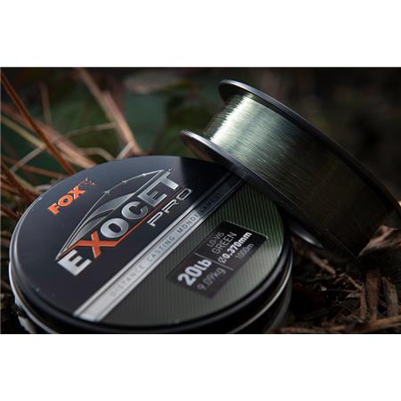 KARPERNYLON FOX EXOCET PRO GREEN - 1000M