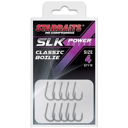 KARPFENHAKEN STARBAITS POWER HOOK PTFE COATED CLASSIC BOILIE - 10ER PACK