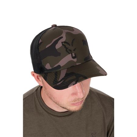 KASKET FOX BLACK CAMO TRUCKER - CAMO
