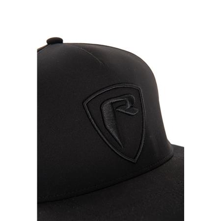 KASKET FOX RAGE SHIELD FLAT PEAK CAP - SORT
