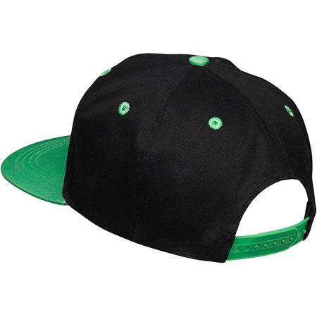 KASKET MADCAT SKULL FLATBILL CAP - SORT/GRØN