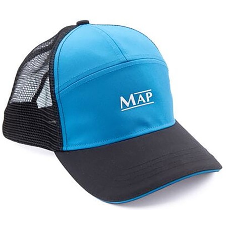 Kasket Map Mesh Cap - Blå