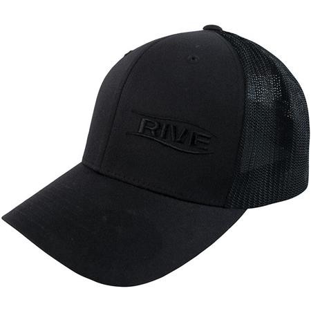 Kasket Til Mænd Rive Flexfit Black Mesh - Sort