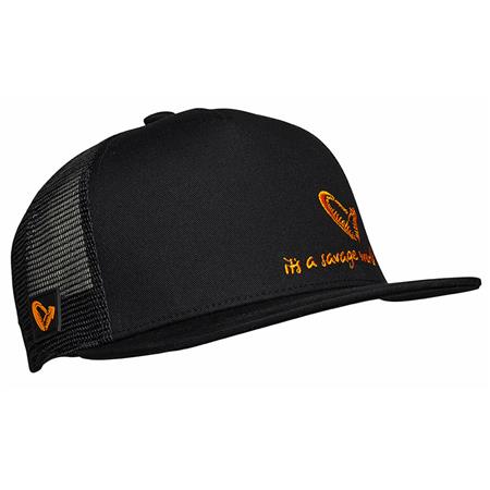 Kasket Til Mænd Savage Gear All Black Cap - Sort