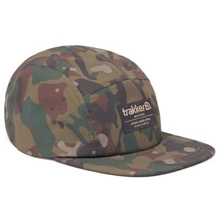 KASKET TIL MÆND TRAKKER TECHPRO CAMO 5 PANEL CAP - CAMO