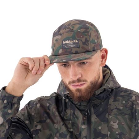 KASKET TIL MÆND TRAKKER TECHPRO CAMO 5 PANEL CAP - CAMO