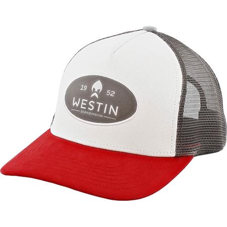 Kasket Westin W6 Classic Cap - Grå/Rød