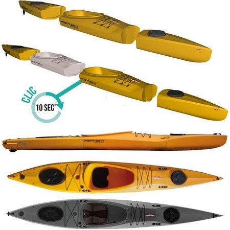 Kayak Modulable Point 65°N Mercury Gtx