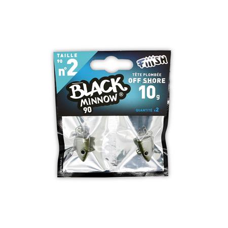 ΚΕΦΑΛΉ ΜΕ ΒΆΡΟΣ FIIISH BLACK MINNOW OFF SHORE