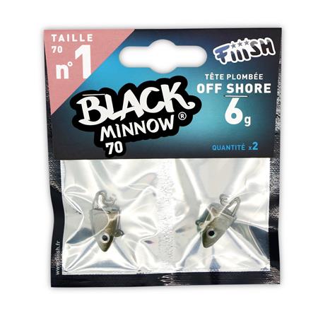 ΚΕΦΑΛΉ ΜΕ ΒΆΡΟΣ FIIISH BLACK MINNOW OFF SHORE