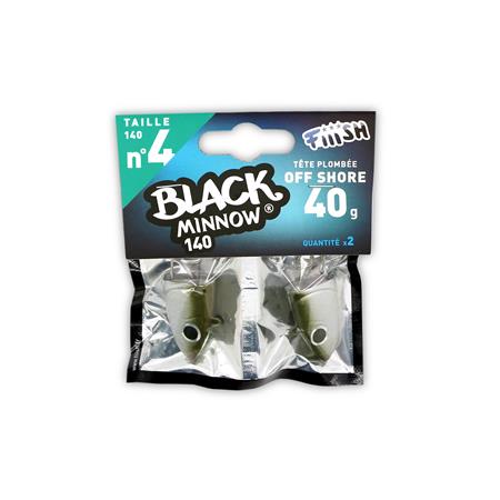 ΚΕΦΑΛΉ ΜΕ ΒΆΡΟΣ FIIISH BLACK MINNOW OFF SHORE