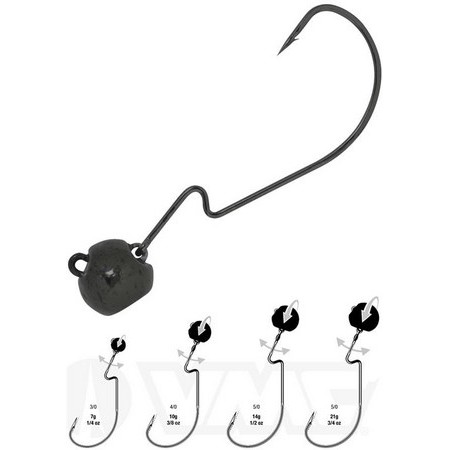 Κεφαλή Με Βάροσ Vmc Mystic Predator Swingin Rugby Jig 7320 Sj