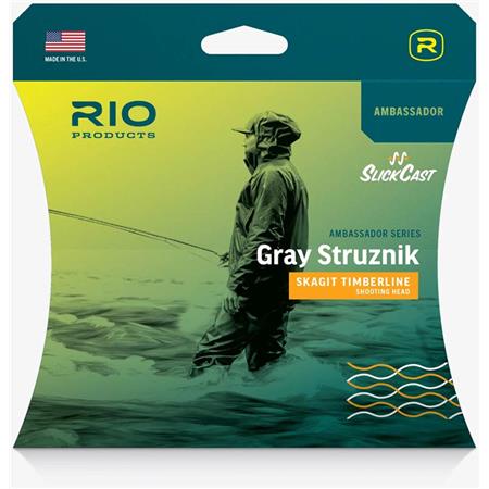 ΚΕΦΑΛΉ ΡΊΨΗΣ RIO SKAGIT AMBASSADOR SERIES GRAY STRUZNIK