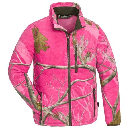 KIDS' FLEECE PINEWOOD FINNVEDEN PINK FLEECE KID