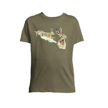 Kids' Short-Sleeved T-Shirt Bartavel Theme Chasse T591