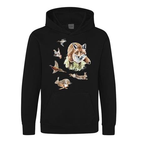 Kids' Sweatshirt Bartavel Theme Chasse T1101