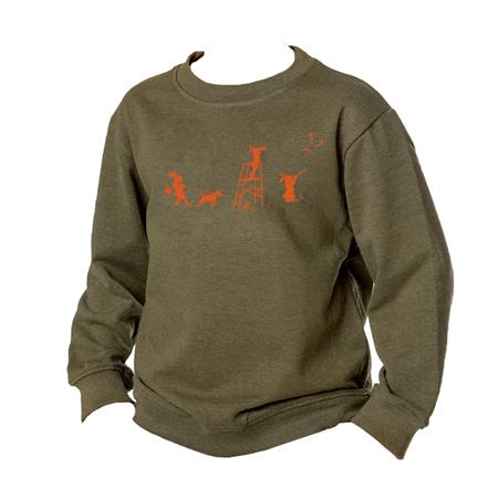 Kids' Sweatshirt Bartavel Theme Chasse T1168