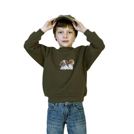 Kids' Sweatshirt Bartavel Theme Chasse T558