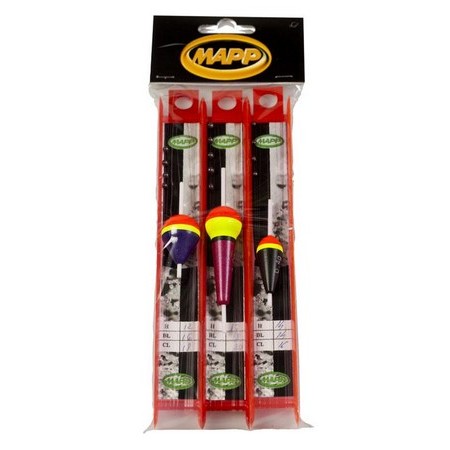 Kit 3 Pre-Rigged Lines Mapp Truite