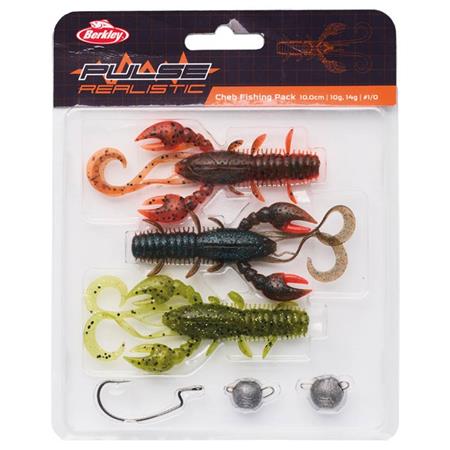 Kit Amostra Flexível Berkley Cheburashka Fishing Pack