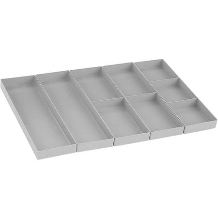 Kit Becher Für Schubladen Rive Grau