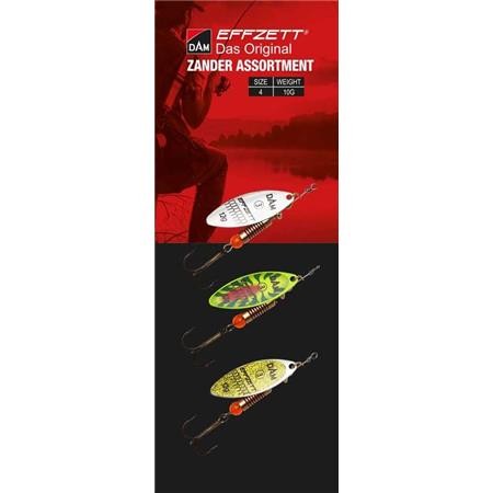 Kit Cuchara Giratoria Sandre Effzett - Lucioperca