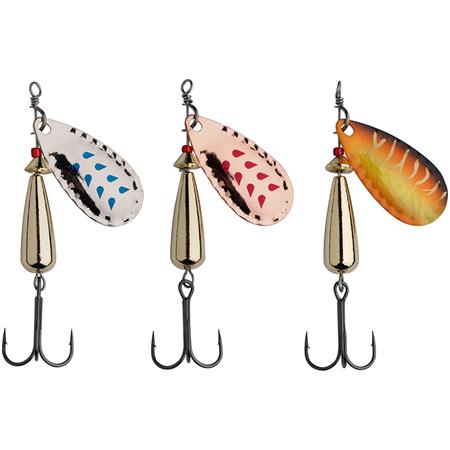 Kit Cucharillas Rotativas Abu Garcia Droppen - Paquete De 3
