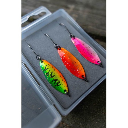 KIT CUILLER ZEBCO MAGIC TROUT UL SPOON SET