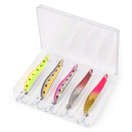 Kit Cuillers Ondulantes Zebco Demonic Predator Spoon Set