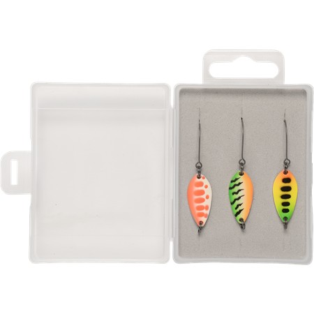 KIT CUILLERS ONDULANTES ZEBCO MAGIC TROUT FLASHY SPOON SET