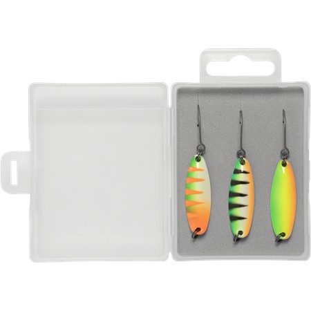 KIT CUILLERS ONDULANTES ZEBCO MAGIC TROUT MINNOW SPOON SET
