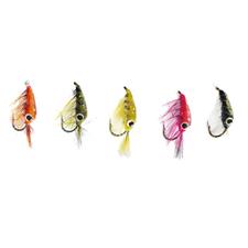 Lot De 5 Mouches Anciennes + Devon Minnow – Matériel Pêche à La Mouche Vintage – Boîte Bois