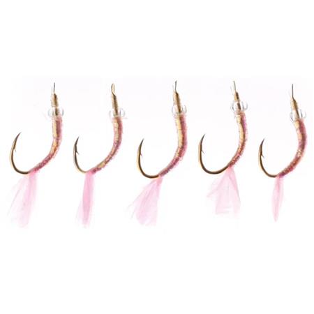 Kit De 5 Mouches Stucki Fishing Nymphe Fancy Pink