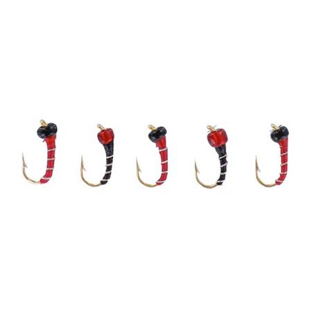 KIT DE 5 MOUCHES STUCKI FISHING NYMPHE FINEHEAD