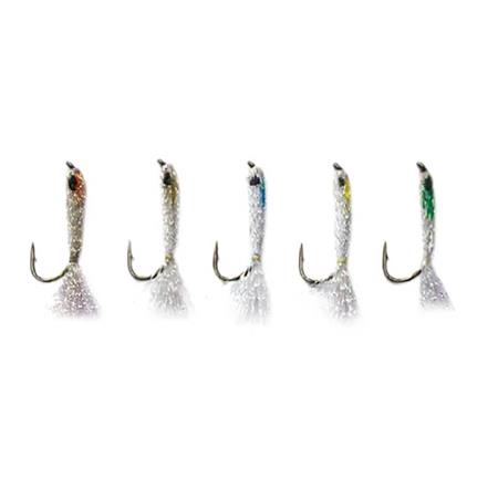 KIT DE 5 MOUCHES STUCKI FISHING NYMPHE SILVERFISH