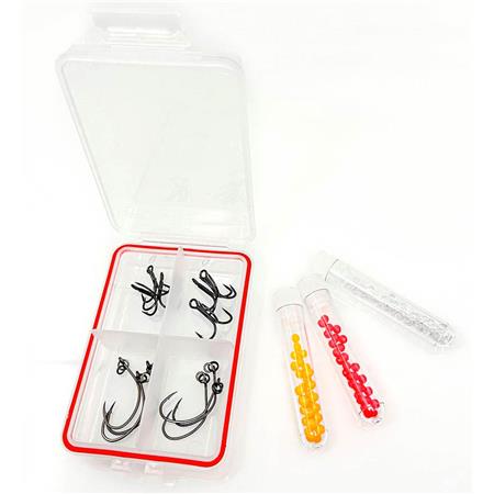 Kit De Anzóis Savage Gear Seatrout Hooks And Beads Kit