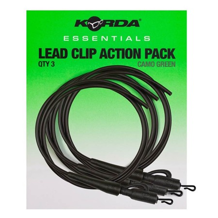 Kit De Clip De Plomo Korda Essentials Lead Clip Action Pack