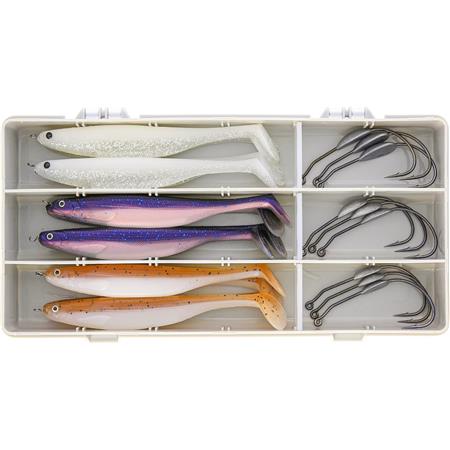 Kit De Iscas Soft Westin Seabass Box Casting