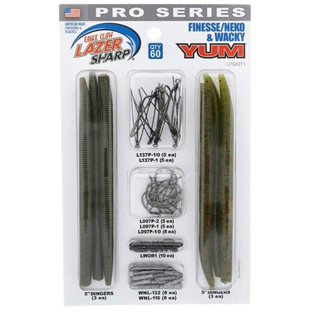 Kit De Montagem Eagle Claw Lazer Sharp Finesse Neko Wacky