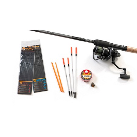 Kit De Peche Waggler Guru Float Rod & Reel Combo