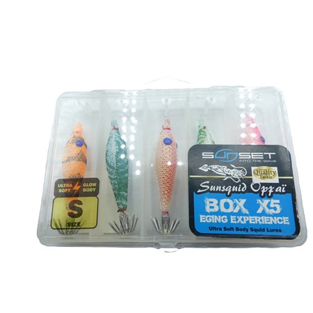 Kit De Turluttes Sunset Sunsquid Oppai Box - S