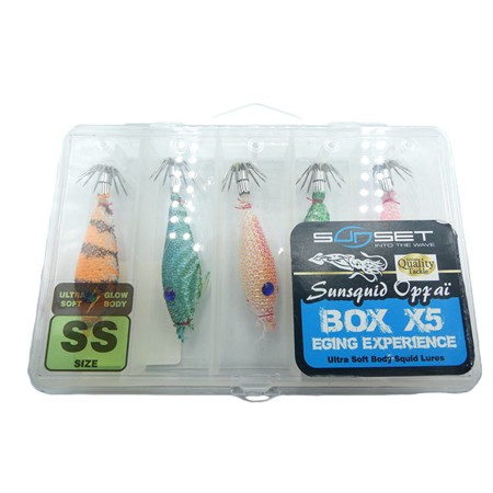 Kit De Turluttes Sunset Sunsquid Oppai Box - Ss