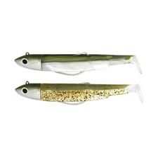 Esca morbida artificiale da pesca di alta qualità con spinner e set di ganci car